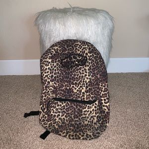 Cheetah print Vans backpack